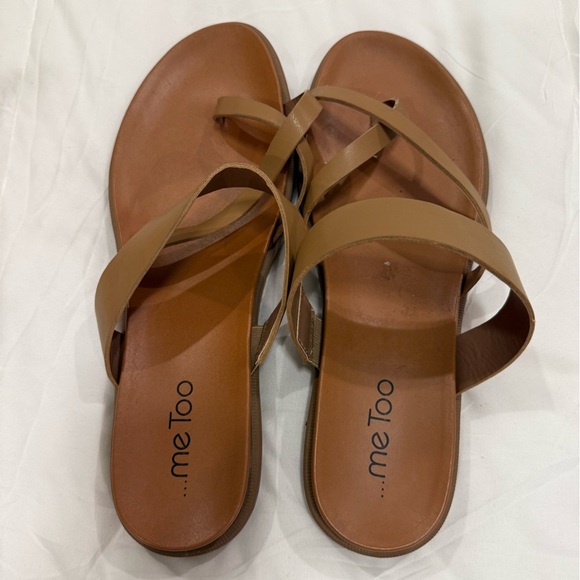 **Me Too “Fiji” Strappy Sandals – Tan – Size 10W (Wide Width)** - Picture 3 of 6